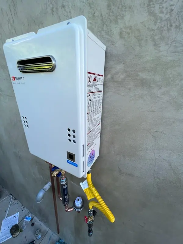Tankless water heater installation for Whiteford homes